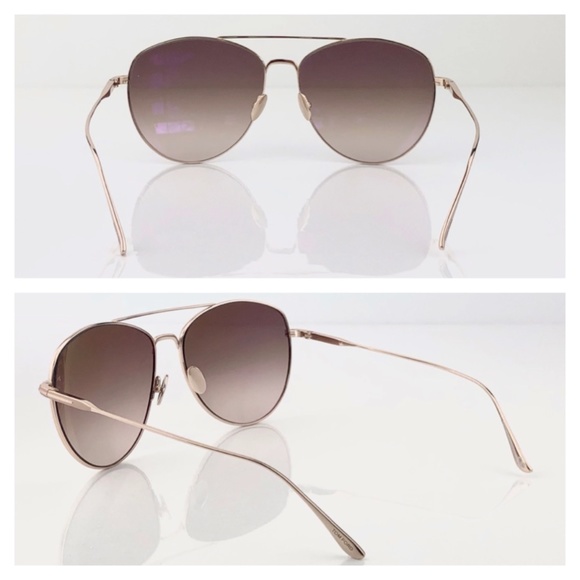 New TOM FORD Milla Aviator Sunglasses FT0784 28F - Picture 6 of 15
